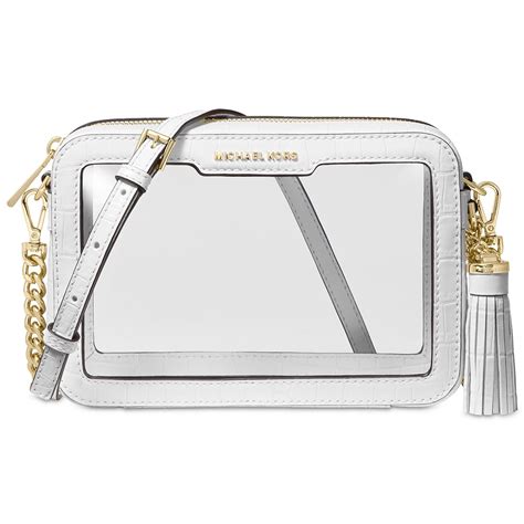 michael kors crossbody camera|michael kors clear crossbody bag.